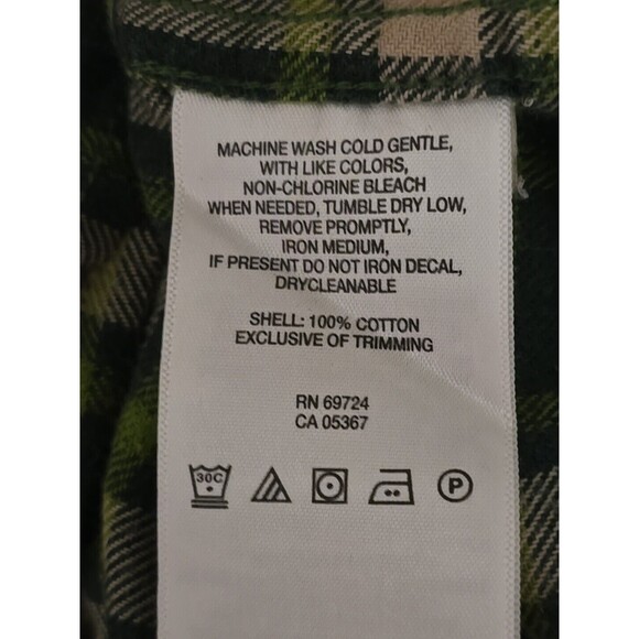 !! Columbia Men's Green OMNIWICK Flannel Long Sleeve Size LARGE - Picture 12 of 15